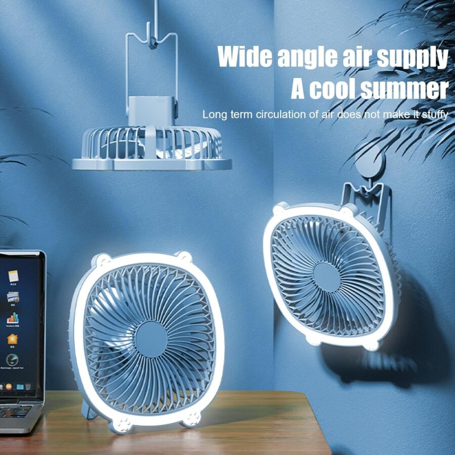 Ventilateur mural compact et pratique